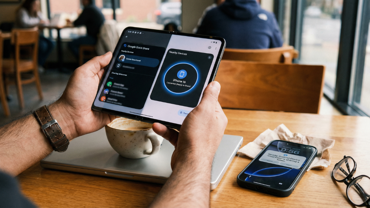 Android to iPhone sharing