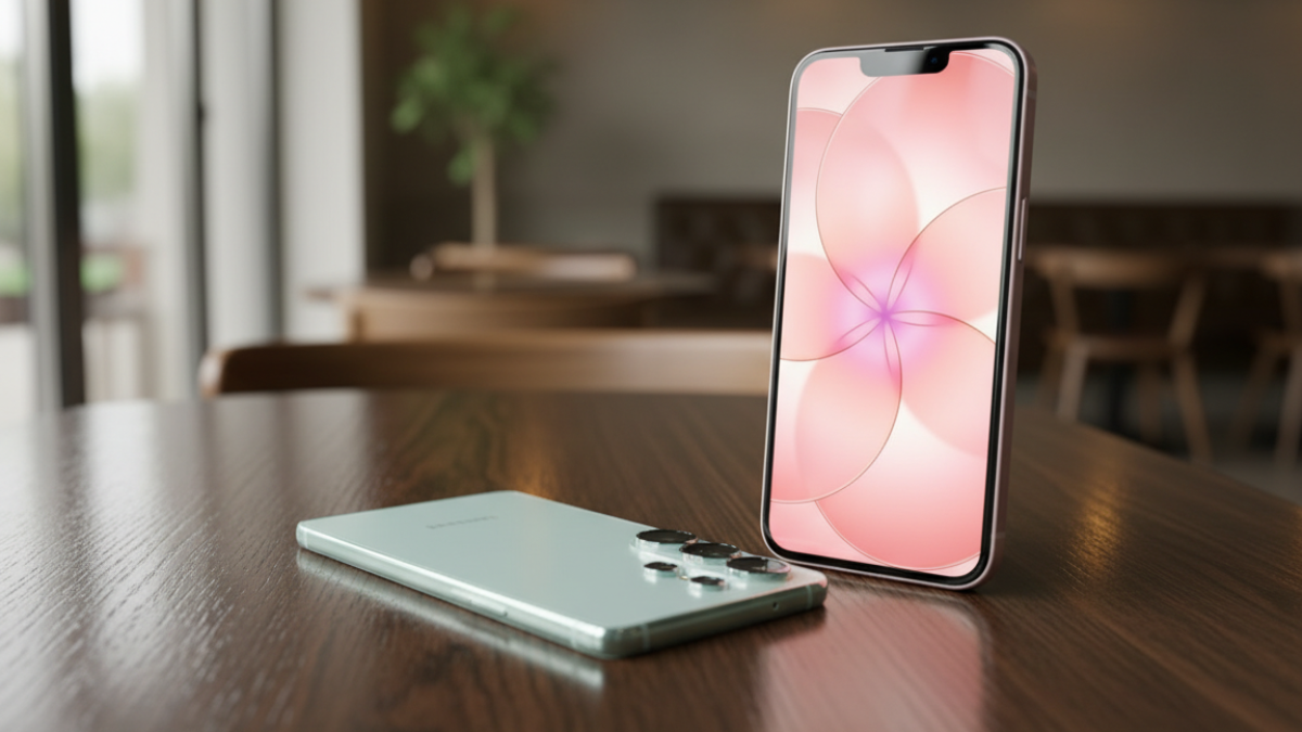 Galaxy S26 privacy display with iPhone 17e vs Galaxy S26