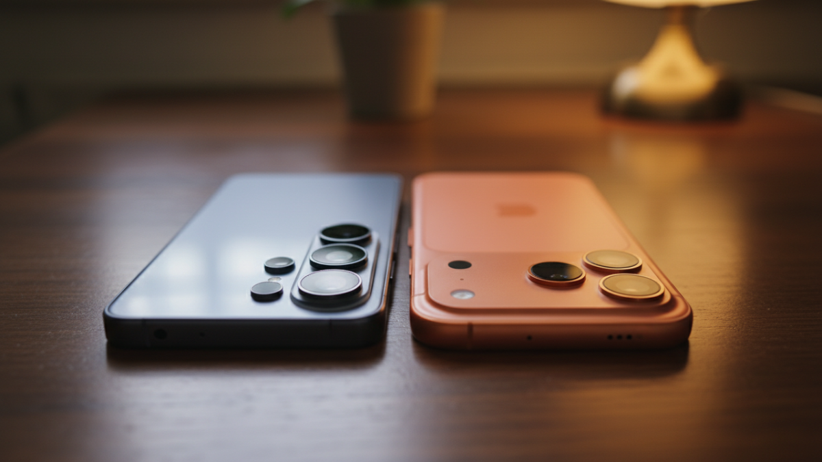 Samsung Galaxy S26 Ultra Privacy Display vs iPhone 17, hardware privacy screen smartphone 2026, Galaxy S26 Ultra security features