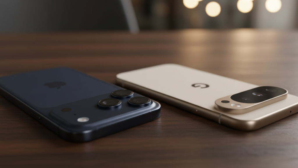 Google Pixel 10 Pro’s Local Tensor G5 vs iPhone 17 Pro’s Cloud Intelligence at 30,000 Feet