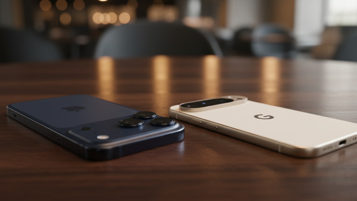 Google Pixel 10 Pro’s Local Tensor G5 vs iPhone 17 Pro’s Cloud Intelligence at 30,000 Feet