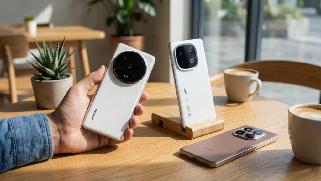 Xiaomi 14 Ultra and iQOO 13 and Redmi Note 15 Pro+