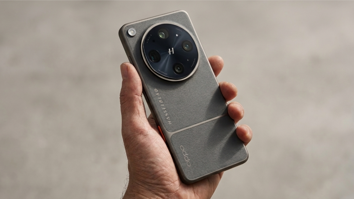 Person Holding OPPO Find X9 Ultra Dual 200MP Camera